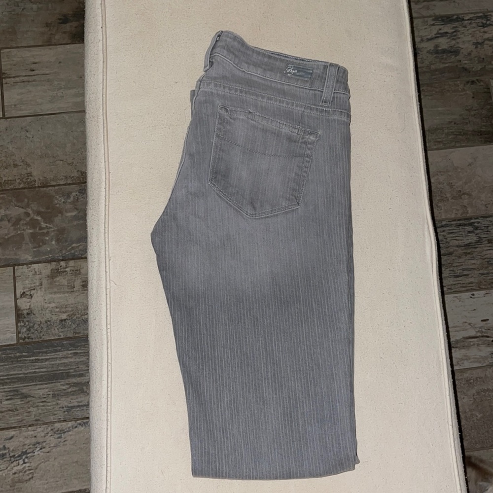 Paige Jeans Benedict Canyon Gray stretchy